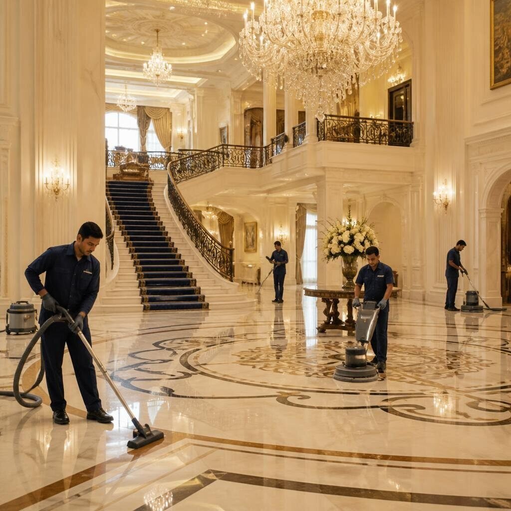 صورة توضيحية حول شركة تنظيف منازل بالرياض